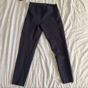 Navy Blue Ponte Pants